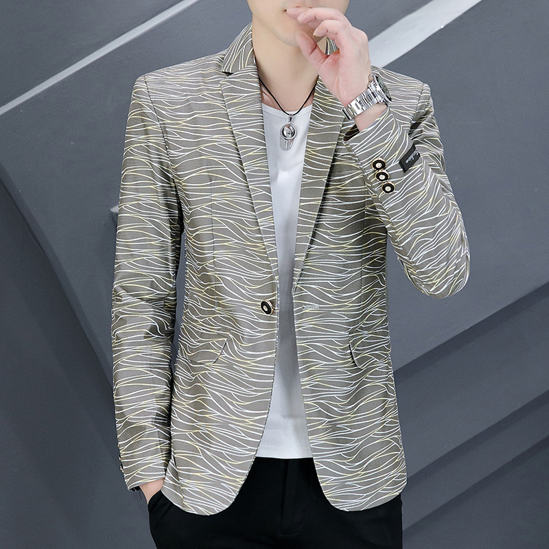 Korean Lifestyle & Kids Boutique - Slim Fit Short Men's Suit Jacket