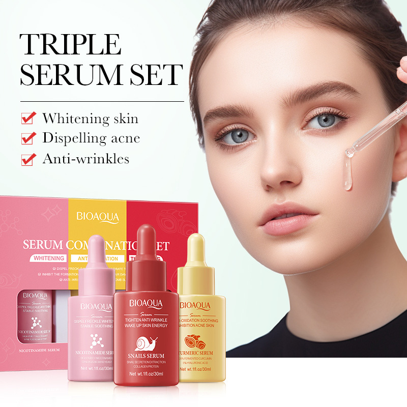 3pcs/set BIOAQUA Vitamin C Ret - Korean Skincare Routine avis et prix