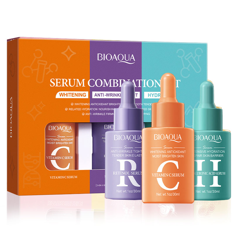 3pcs/set BIOAQUA Vitamin C Ret - Korean Skincare Routine avis et prix