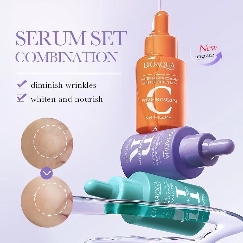 3pcs/set BIOAQUA Vitamin C Ret - Korean Skincare Routine avis et prix