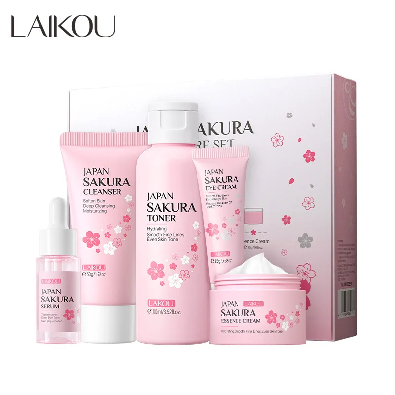 LAIKOU Sakura Kit Skin Care Se - Korean Skincare Routine avis et prix