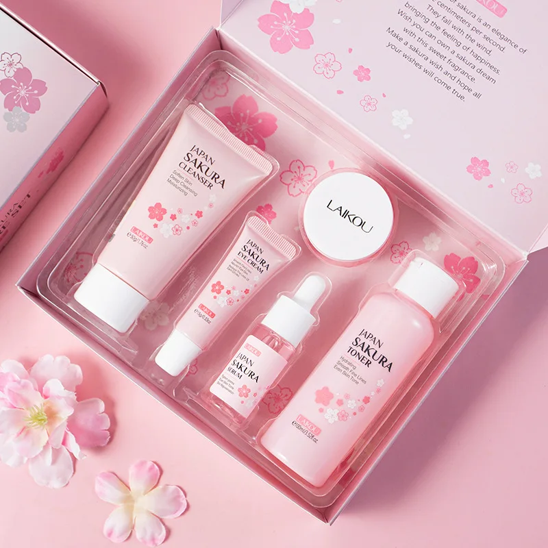 LAIKOU Sakura Kit Skin Care Se - Korean Skincare Routine avis et prix