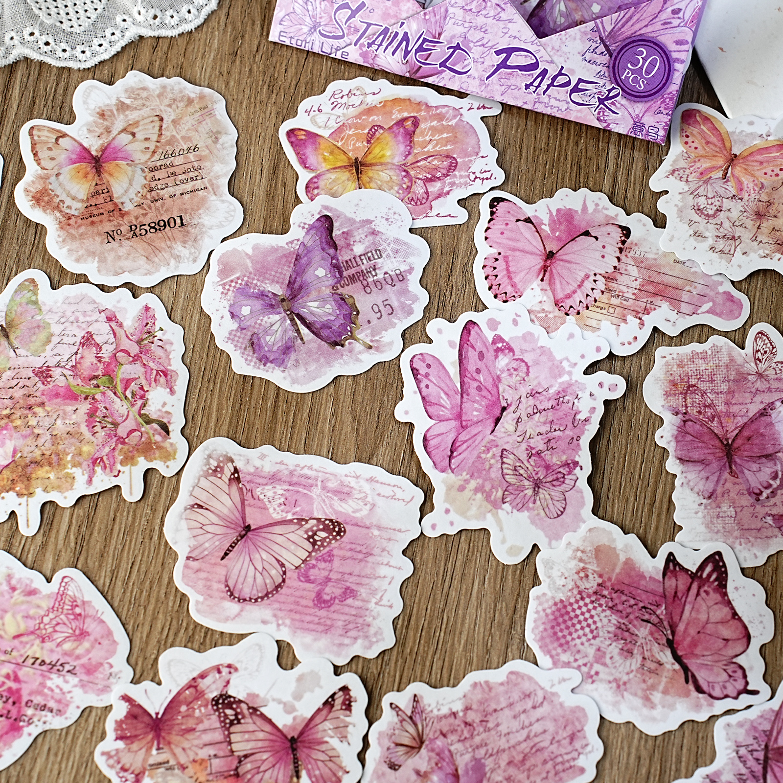 Etori Life Pink Watercolor But - Korean Lifestyle & Kids Boutique avis et prix