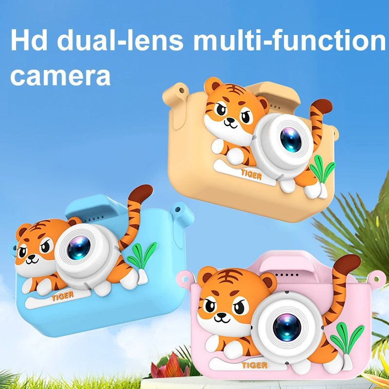 Kids Mini Camera Cartoon Tiger - Korean Girls Lifestyle avis et prix