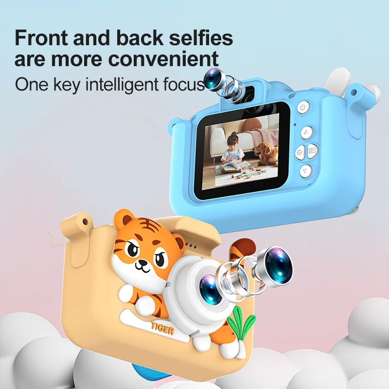 Kids Mini Camera Cartoon Tiger - Korean Girls Lifestyle avis et prix