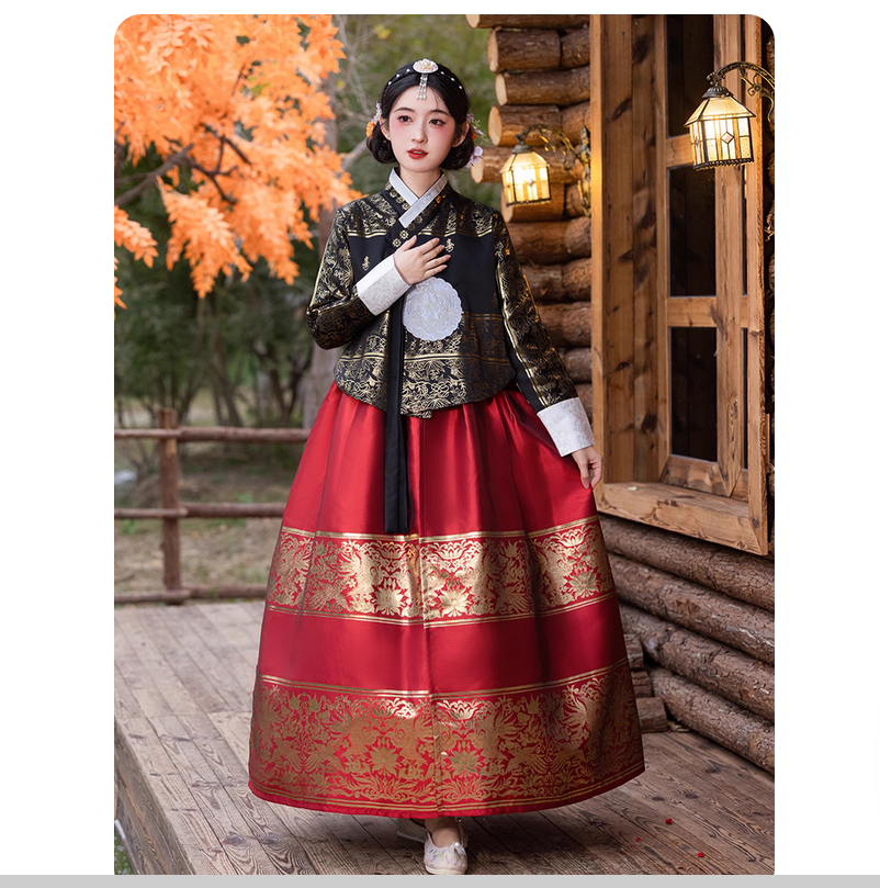 Ethnic style retro Hanbok temp - Korean Lifestyle & Kids Boutique avis et prix