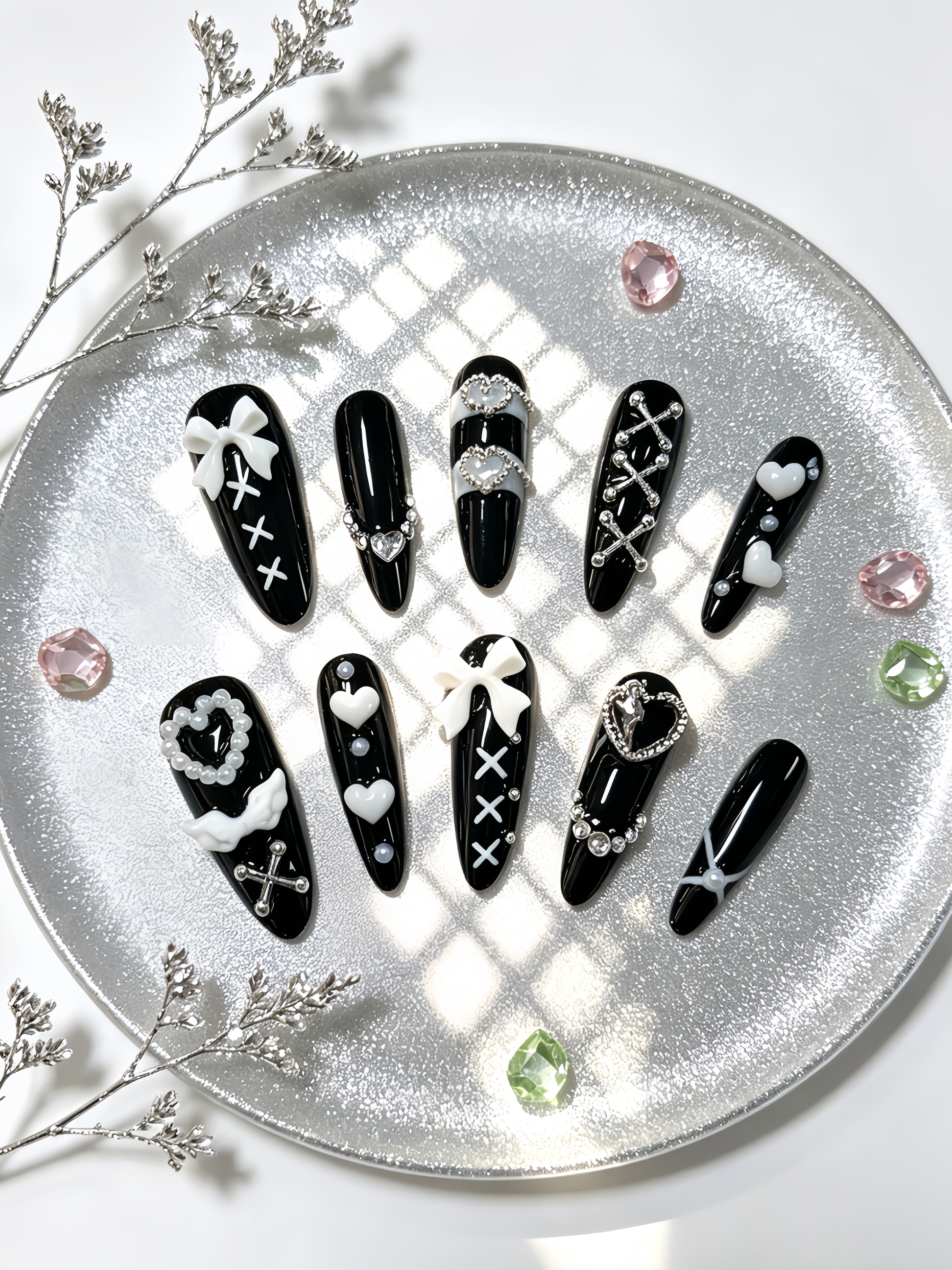 10 Long Black and White Minima - Korean Girls Lifestyle avis et prix