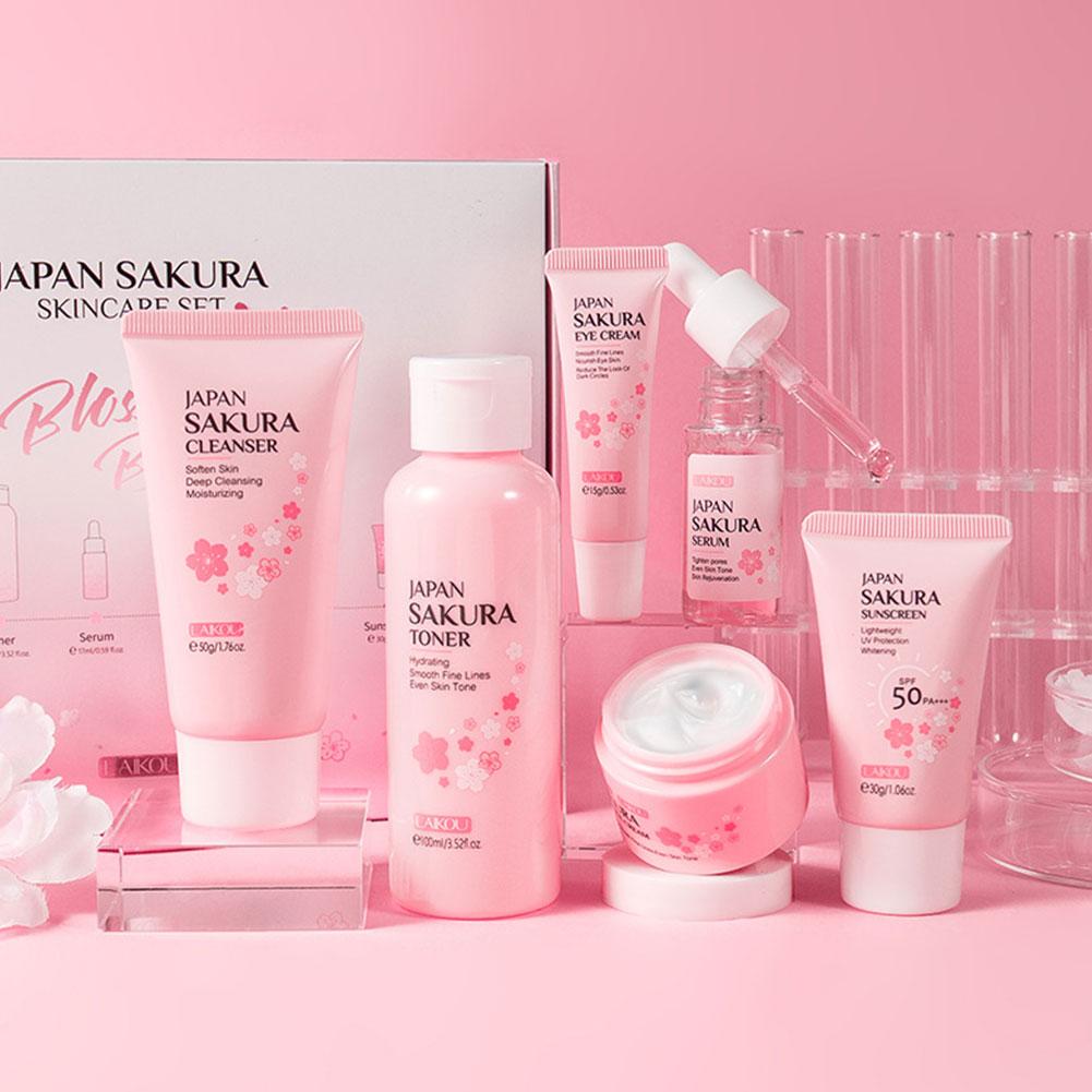 Sakura Skin Care Sets Gift Set - Korean Skincare Routine avis et prix