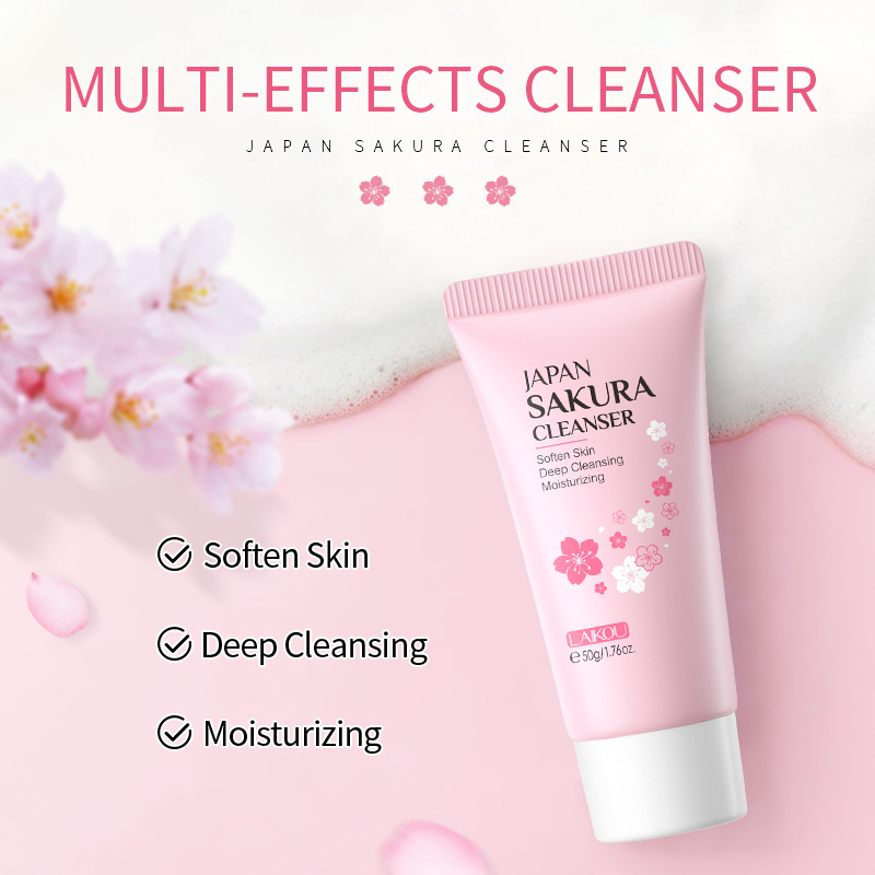 Sakura Facial Cleaner Korean F - Korean Skincare Routine avis et prix