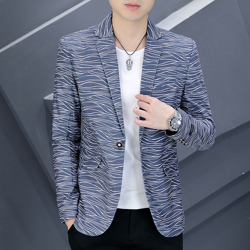 Slim Fit Short Men's Suit Jack - Korean Lifestyle & Kids Boutique avis et prix